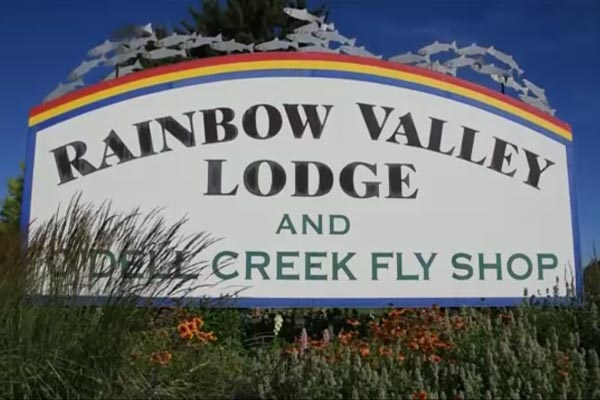 rainbow Valley Lodge Sign - Request our brochure