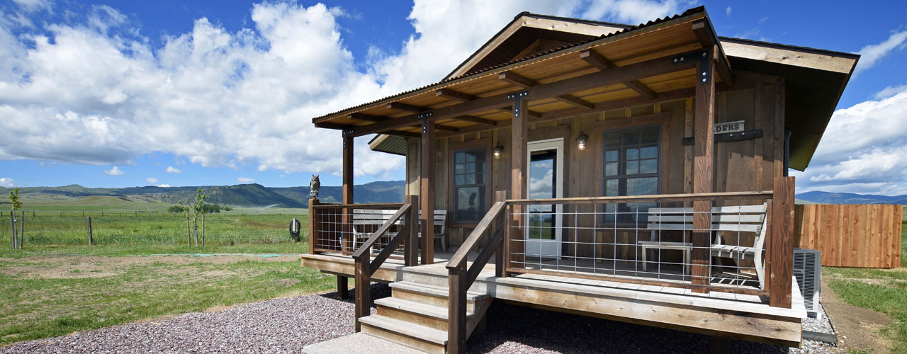 Trapper Cabin in McAllister Montana