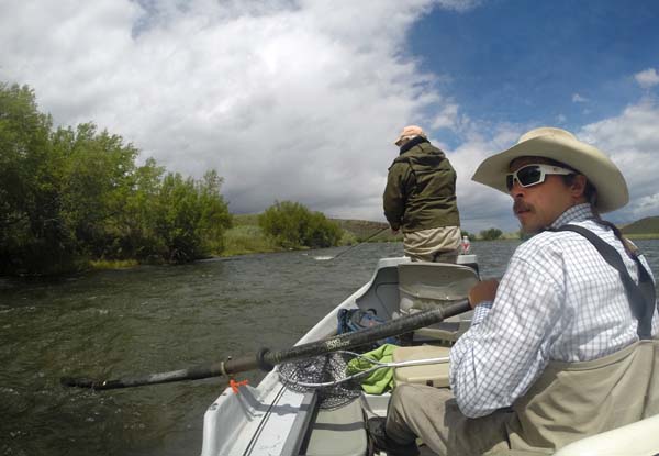 Fishing the Madison River From a Drift Boat