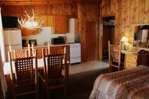 Rooms with Kitchens at the Rainbow Valley Lodge in Ennis Montana